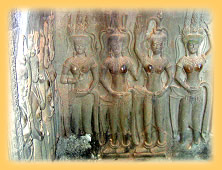 Reliefs im Angkor Wat