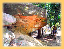 Felsformationen am Kobal Spiel