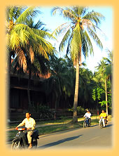 In den Strassen von Phnom Penh
