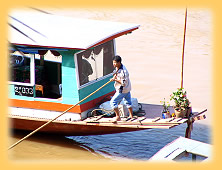 Am Mekong in Luang Prabang