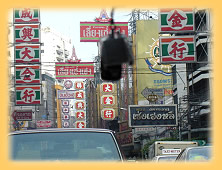 In China Town von Bangkok