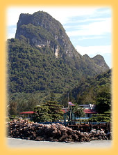 Der Faehrhafen von Don Sak