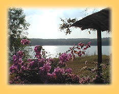 Blick auf den Khao Eto Lake in Prachin Buri