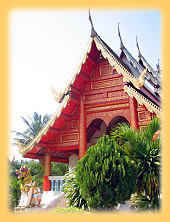 Lanna Tempel in Chiang Mai