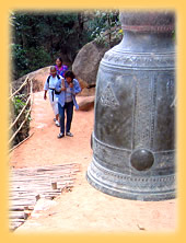 Auf dem Weg zum Gipfel zum Khao Kitchakut