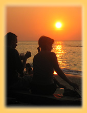 Sonnenuntergang in Khao Lak