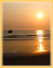 Sonnenuntergang am Klong Prao Beach